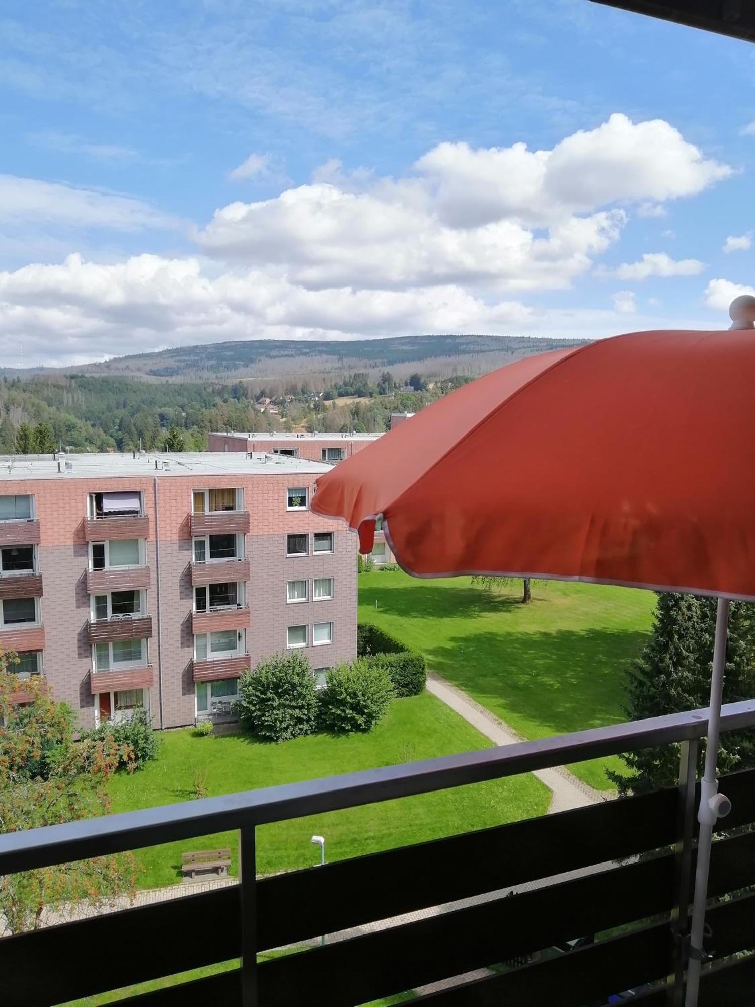 Fewo Brockenblick Panorama Altenau An Der Therme Exteriör bild