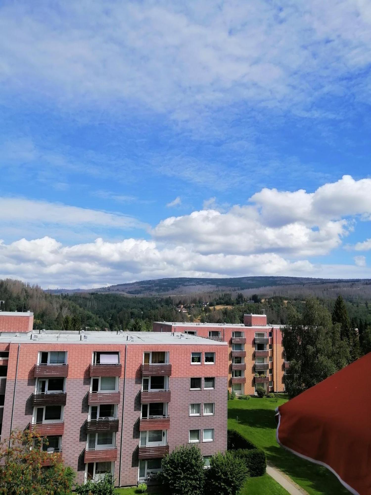 Fewo Brockenblick Panorama Altenau An Der Therme Exteriör bild